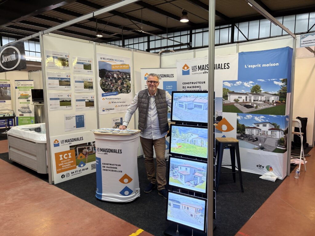 🏡 LES MAISONIALES au Salon de l'Habitat de Saint-Paulien — du 20 au 22 mars 2026